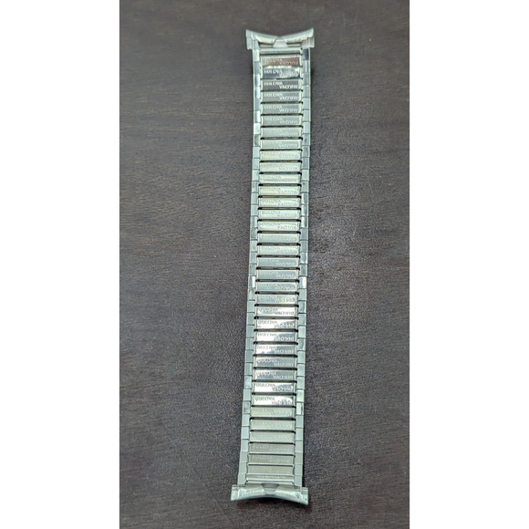 Vintage Bulova Flex Watch Mens Band 22mm Stainless Steel NOS EJ016 main image 10